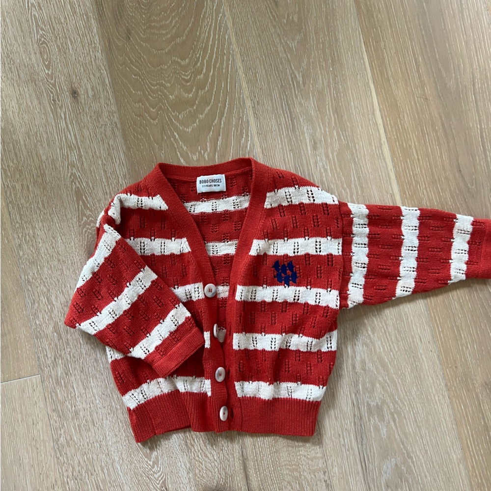 Bobo Choses Cardigan Size 2-3